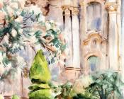 A Palace and Gardens, Spain - 约翰·辛格·萨金特